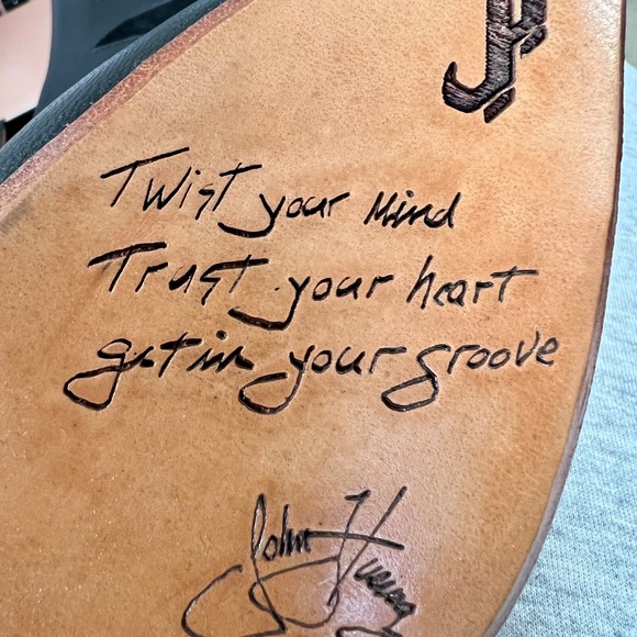 John Fluevog Twist Waltz Geometric Booties - Picture 12 of 14